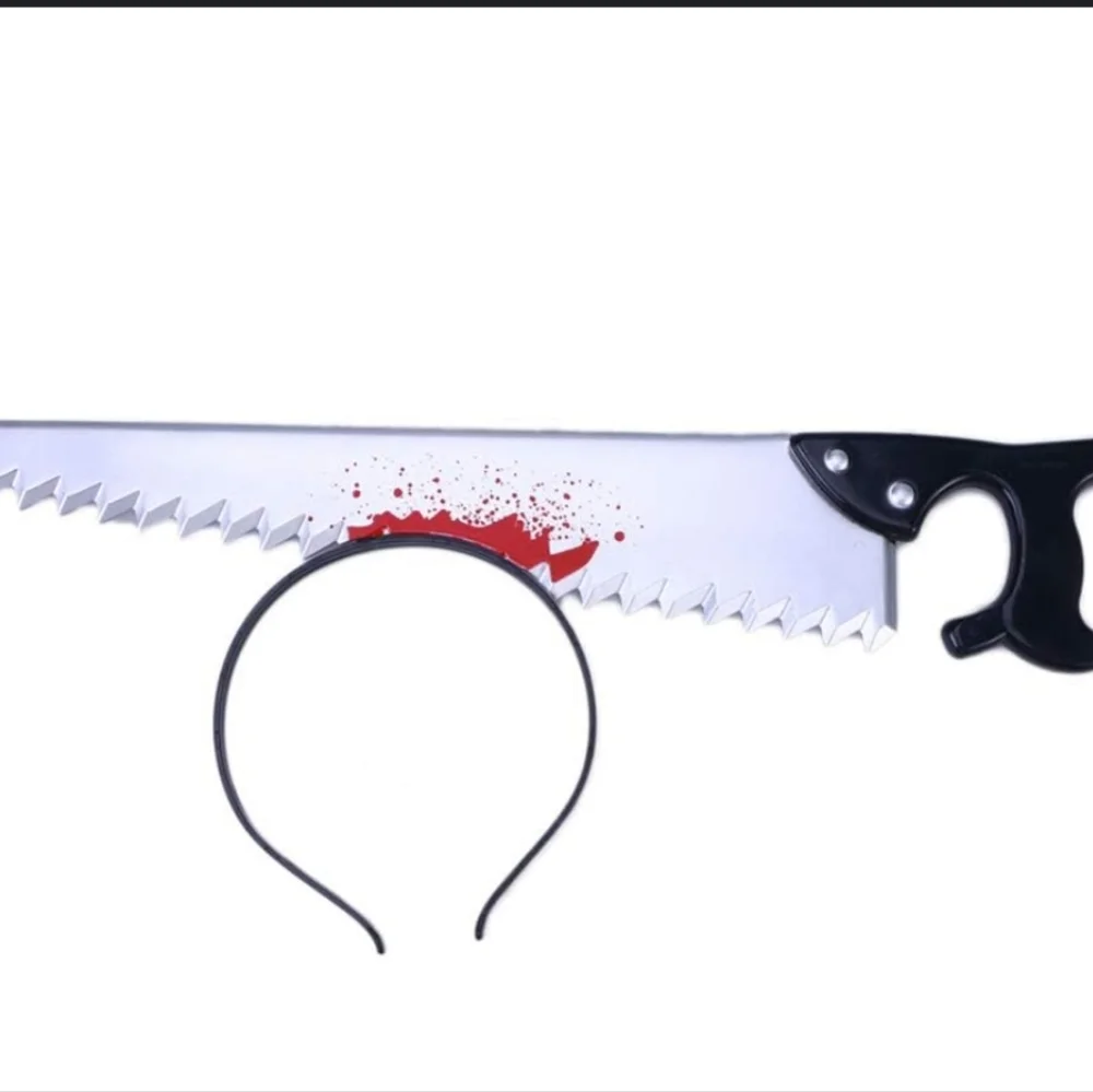 Bloody Saw 🪚 in the Head Headband Unisex NWT